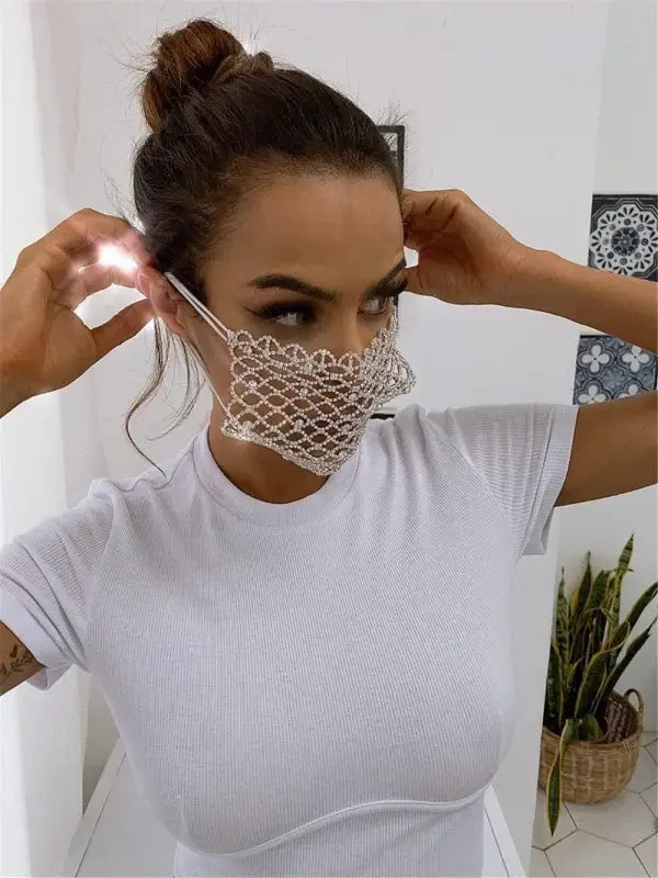 Face Jewelry Masks | Fashionsarah.com