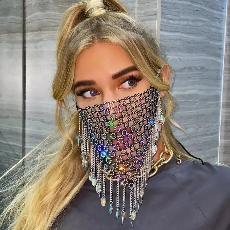 Bohemia Bling Face Mask | Fashionsarah.com
