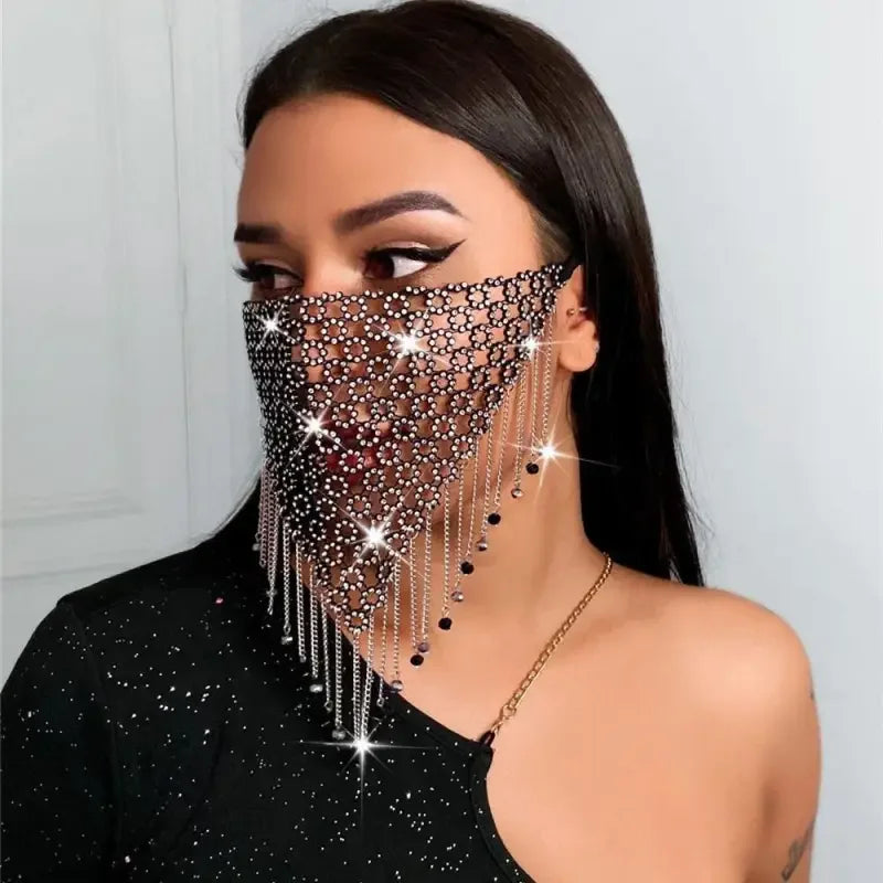 Bohemia Bling Face Mask | Fashionsarah.com