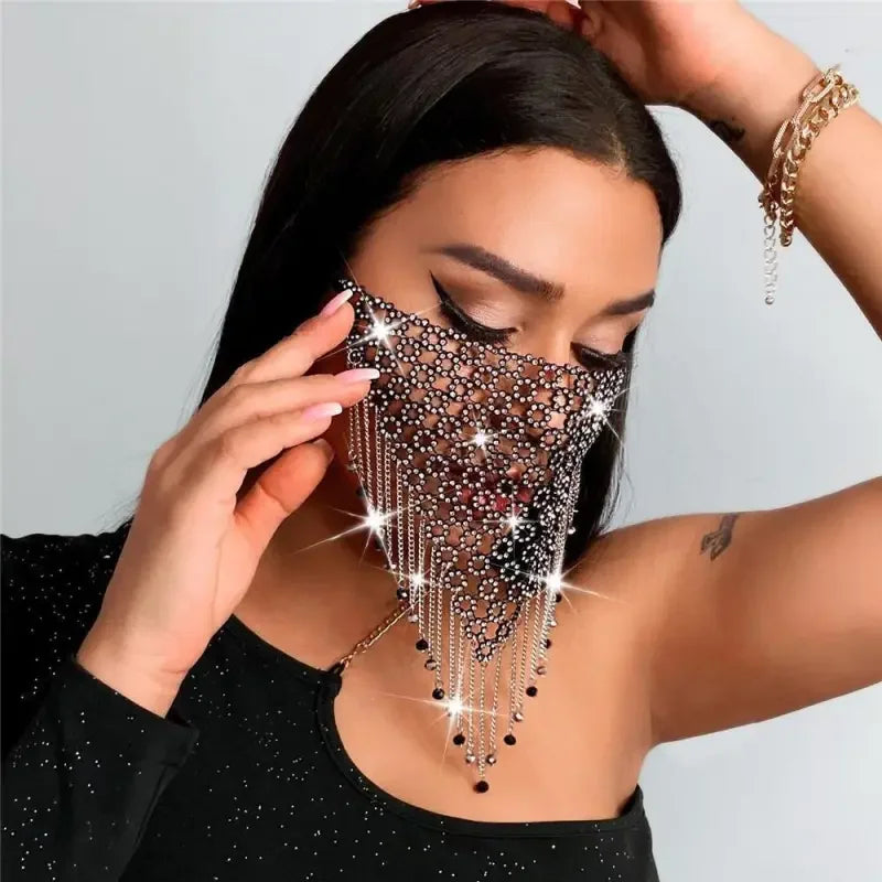 Bohemia Bling Face Mask | Fashionsarah.com