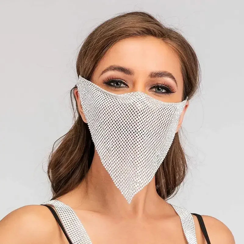 Face Rhinestone Masks | Fashionsarah.com