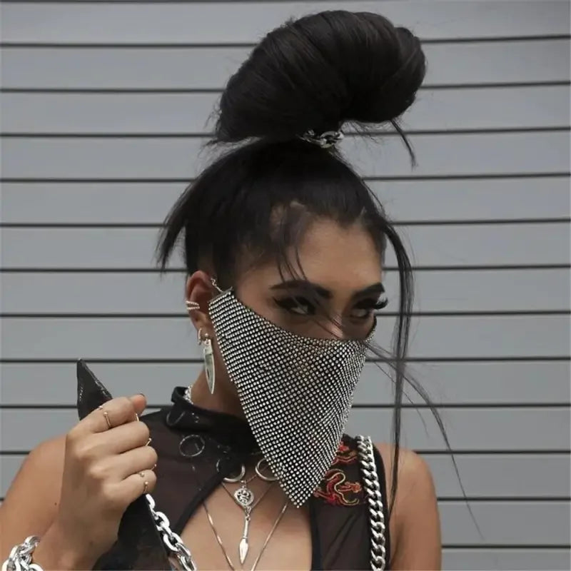 Face Rhinestone Masks | Fashionsarah.com