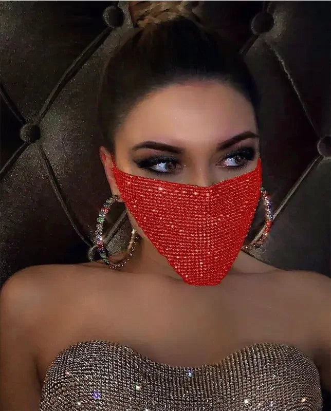 Face Rhinestone Masks | Fashionsarah.com