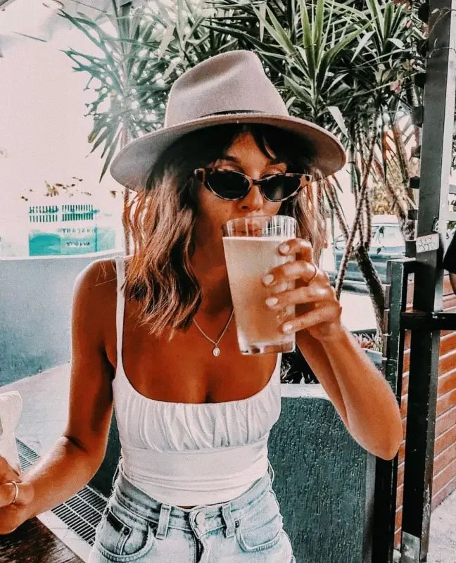 Vest Crop Blouse | Fashionsarah.com