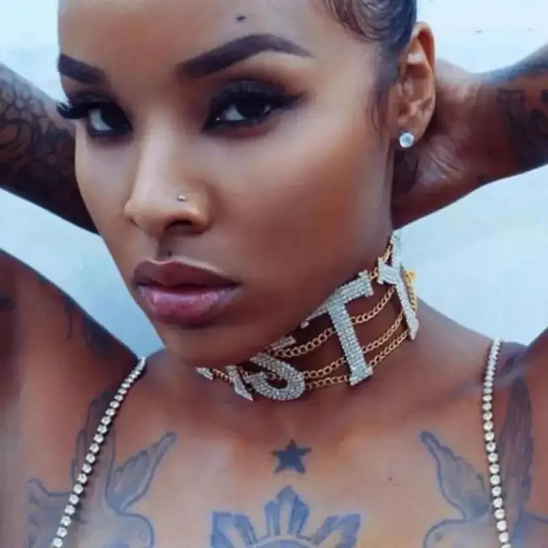 New Rhinestone Choker | Fashionsarah.com