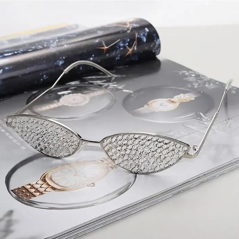 Luxury Rhinestone Eyeglasses | Fashionsarah.com