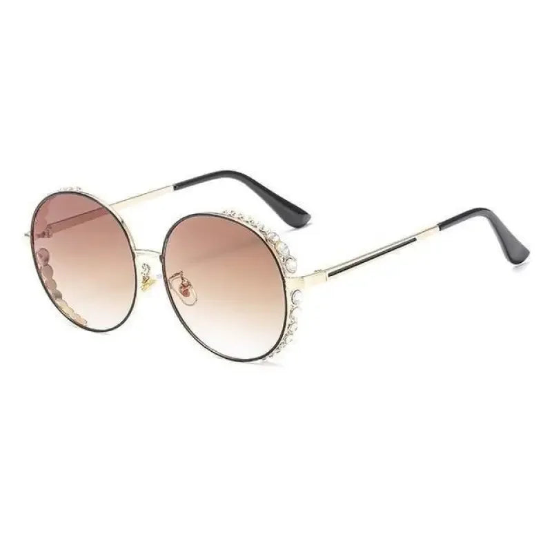 Round Shining Sunglasses | Fashionsarah.com
