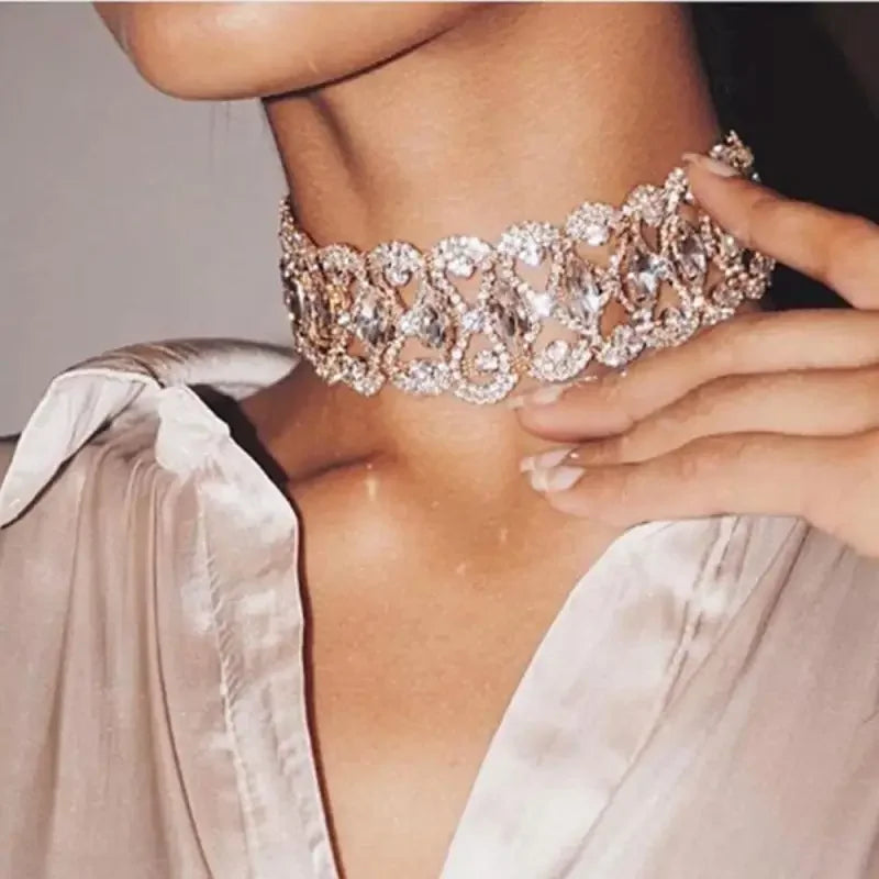 Crystal Bib Necklace | Fashionsarah.com