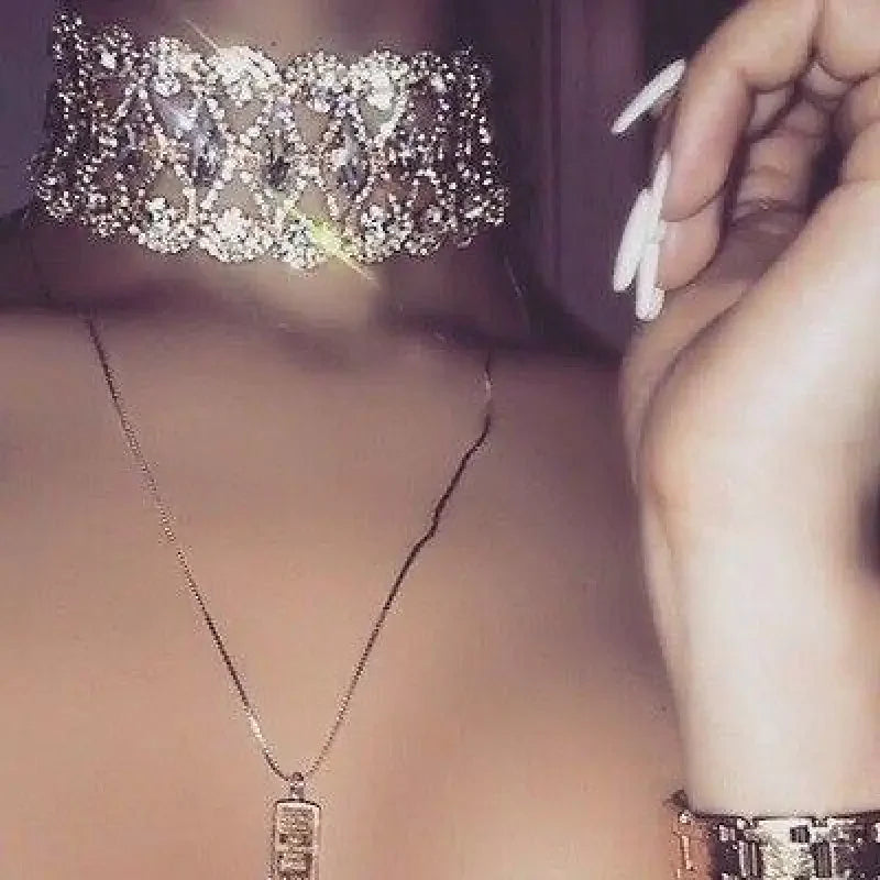 Crystal Bib Necklace | Fashionsarah.com