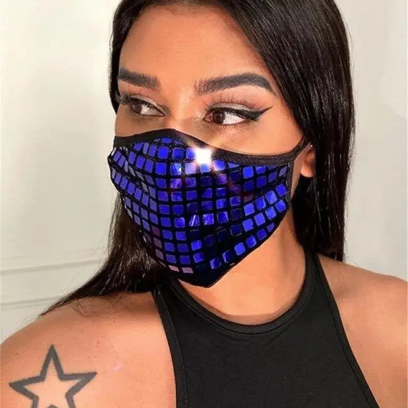 Sequin Decoration Face Mask | Fashionsarah.com