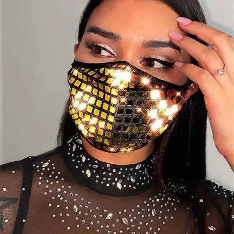 Sequin Decoration Face Mask | Fashionsarah.com