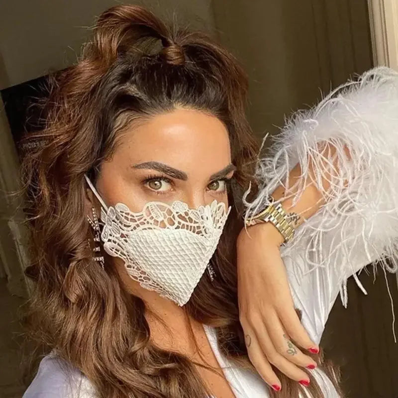 Lace Face Mask | Fashionsarah.com