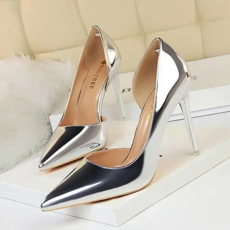 Μetal Pointed Toe | Fashionsarah.com