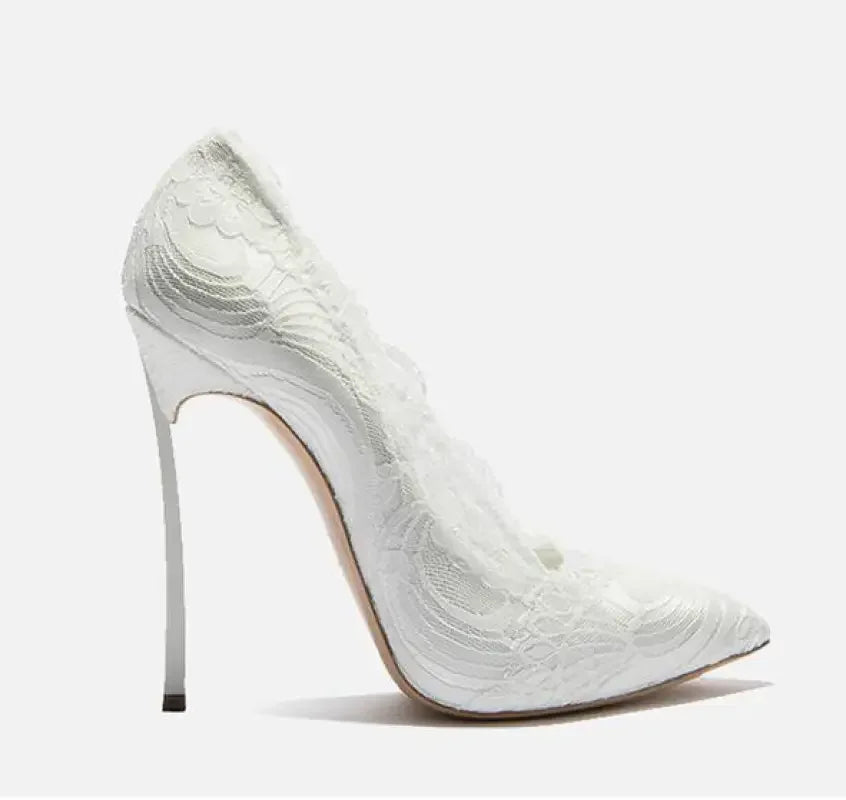 Hot Lace High Heels | Fashionsarah.com