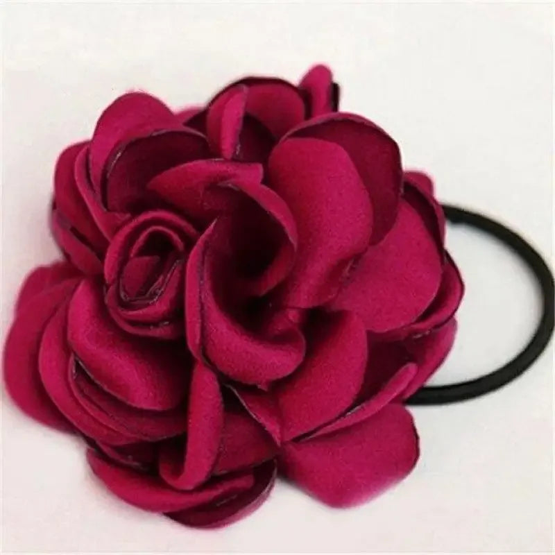 Flower Scrunchie Hairbands | Fashionsarah.com