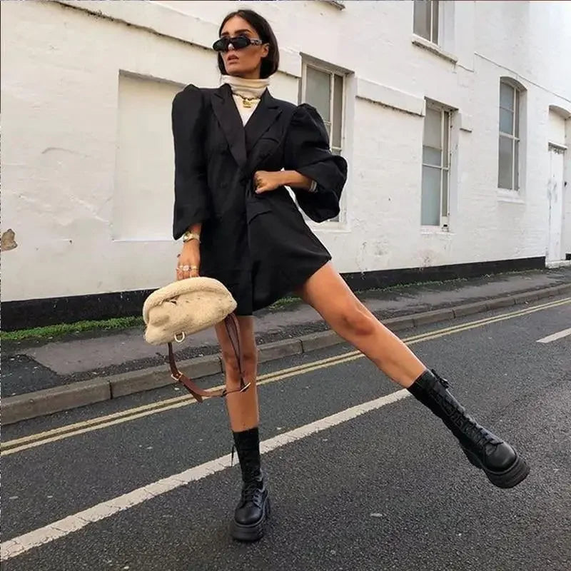 Mid-Calf Streetstyle Boots | Fashionsarah.com