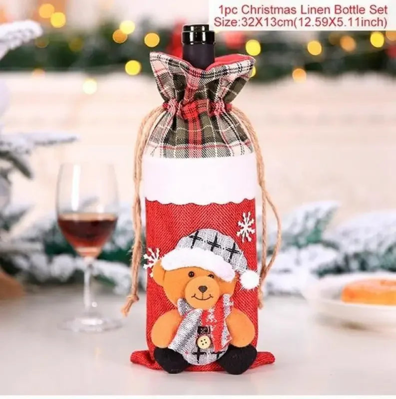 XMAS Bottle Cover | Fashionsarah.com