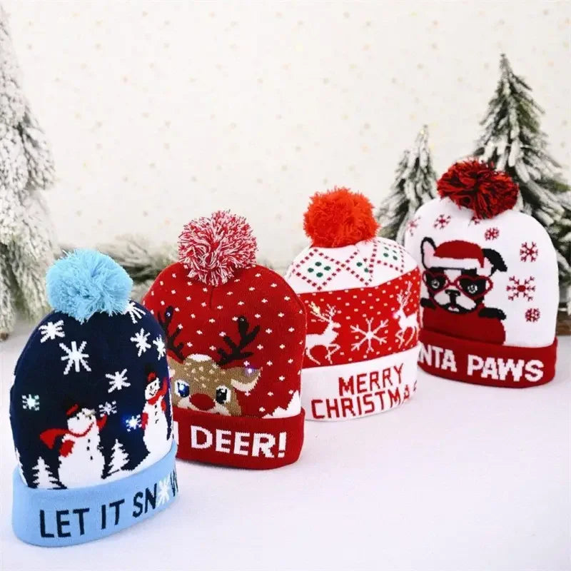 Xmas Hats With LED Flash | Fashionsarah.com