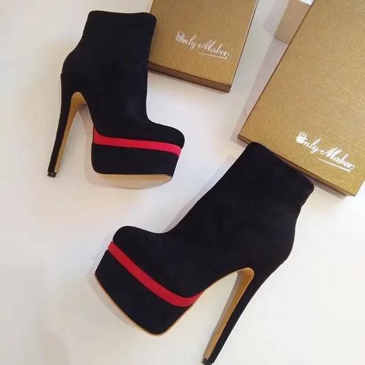 Ankle Heeled Bootie - Fashionsarah.com