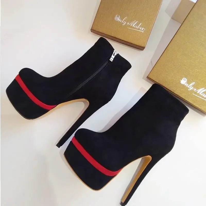 Ankle Heeled Bootie - Fashionsarah.com