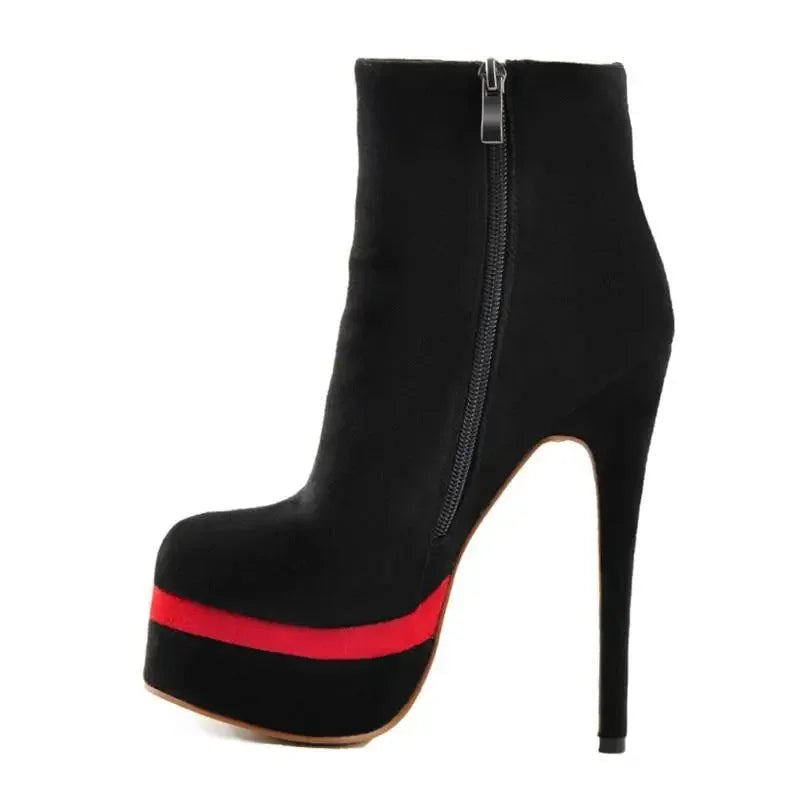 Ankle Heeled Bootie - Fashionsarah.com