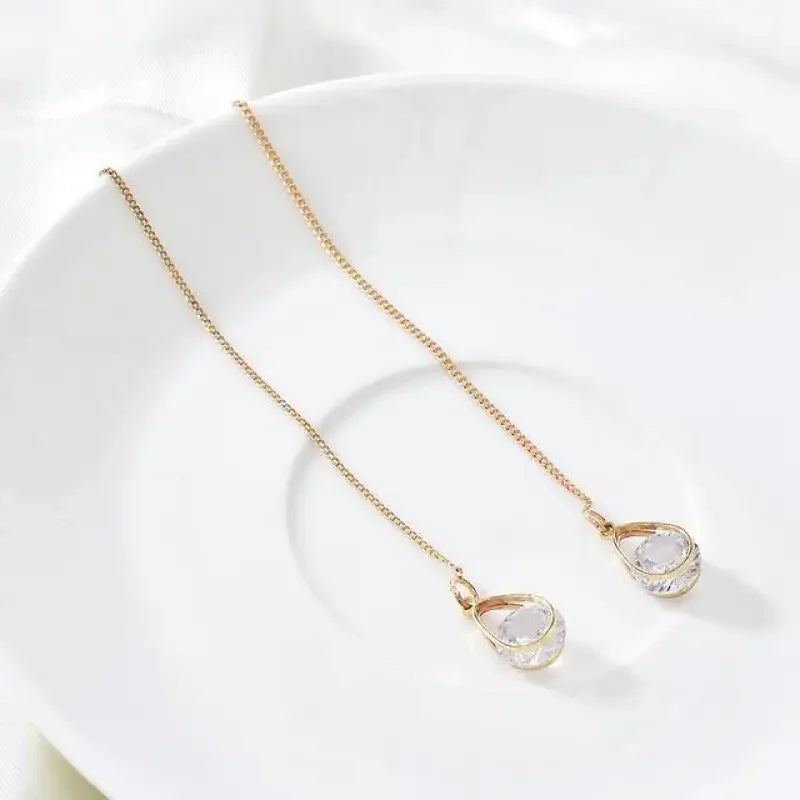 New Glossy Earrings | Fashionsarah.com