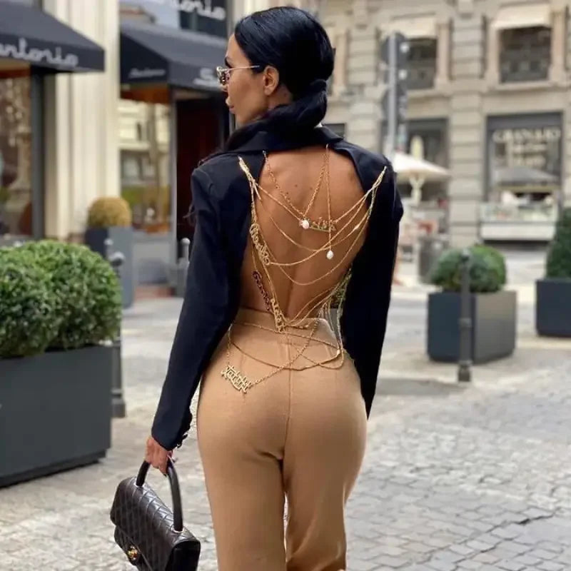 Women Remi Black blazer | Fashionsarah.com