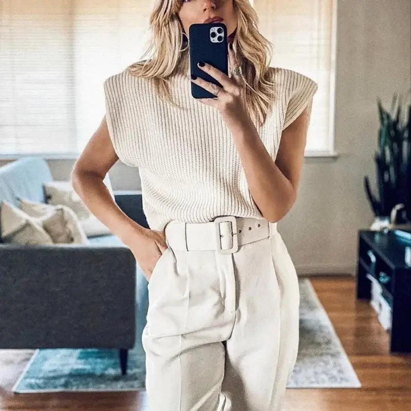 Autumn Sleeveless Women Top | Fashionsarah.com