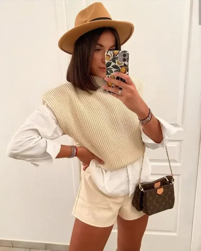 Autumn Sleeveless Women Top | Fashionsarah.com