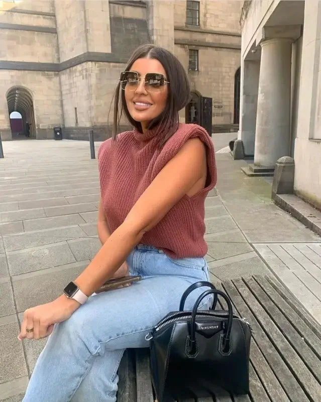 Autumn Sleeveless Women Top | Fashionsarah.com