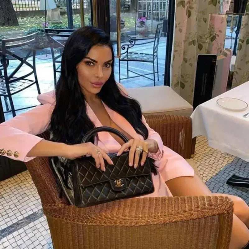 Double-Breasted Slim Blazers | Fashionsarah.com