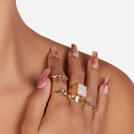 Multi Pack In Gold | Fashionsarah.com