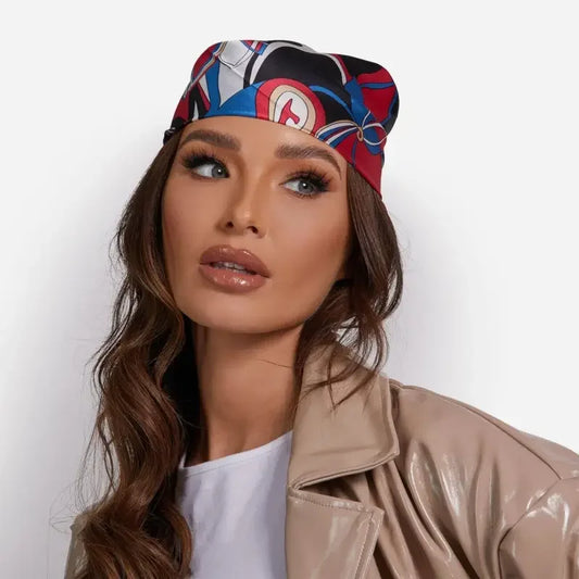 Bandana Scarf In Blue | Fashionsarah.com