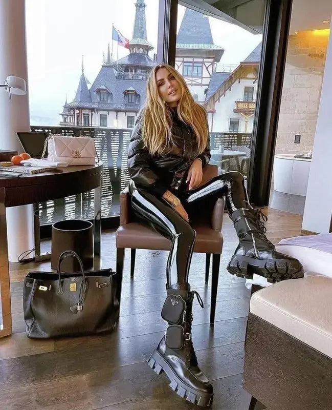 Ankle Biker Booties - Fashionsarah.com