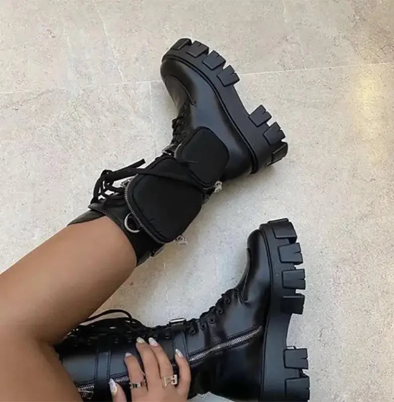 Ankle Biker Booties - Fashionsarah.com