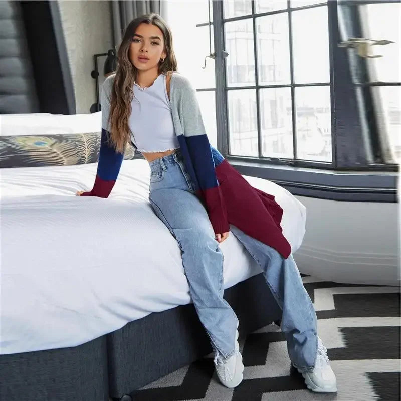 Women Multicolor Cardigans | Fashionsarah.com