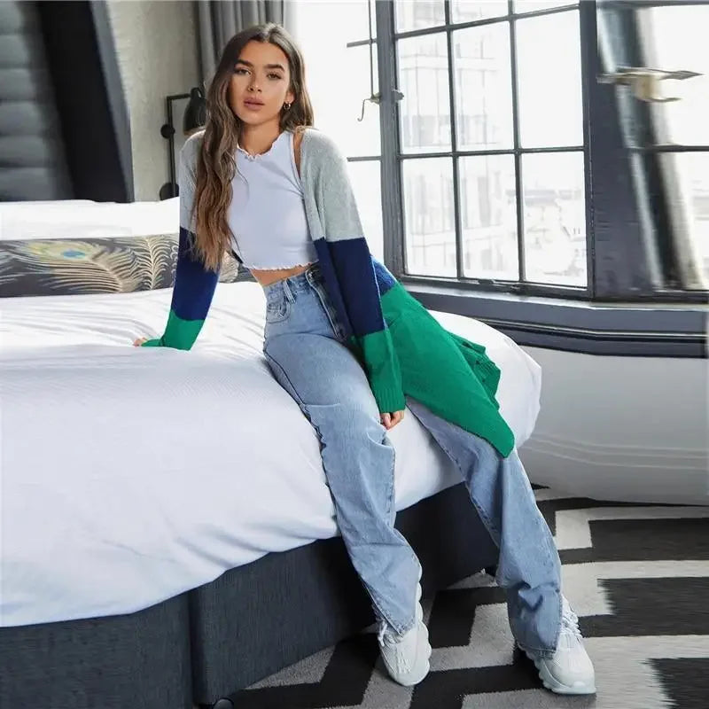 Women Multicolor Cardigans | Fashionsarah.com