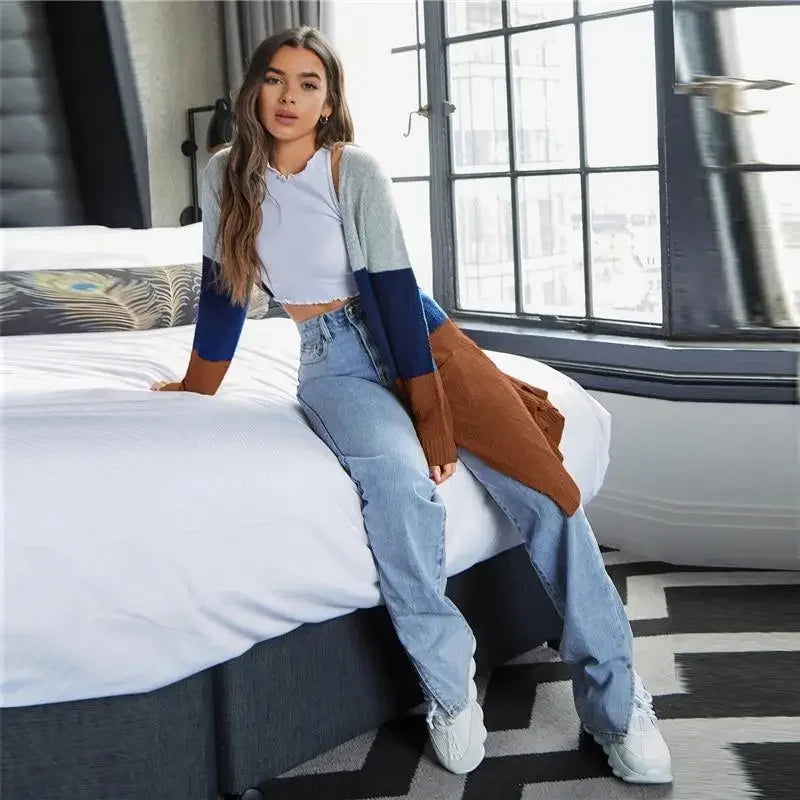 Women Multicolor Cardigans | Fashionsarah.com