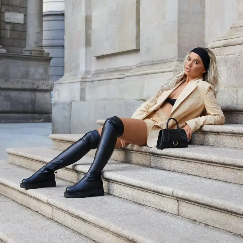 Black Biker Boots | Fashionsarah.com