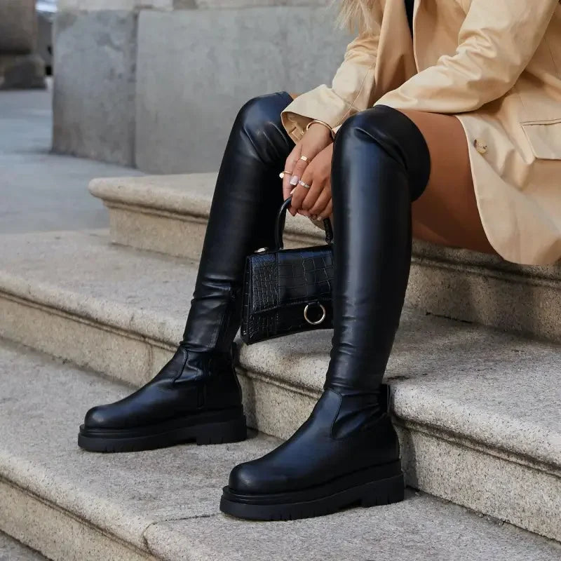 Black Biker Boots | Fashionsarah.com