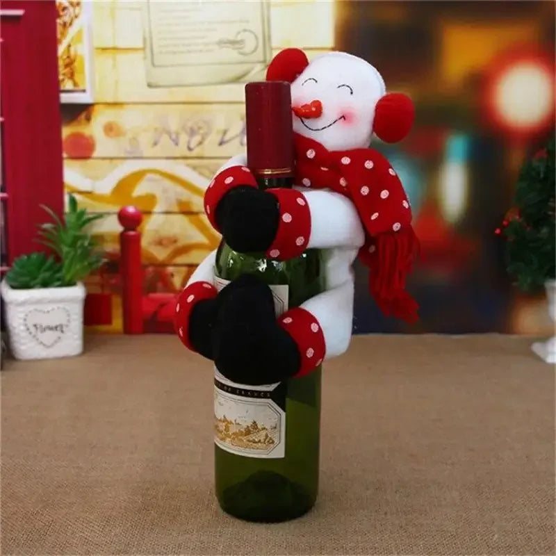 Christmas Wine Cover | Fashionsarah.com