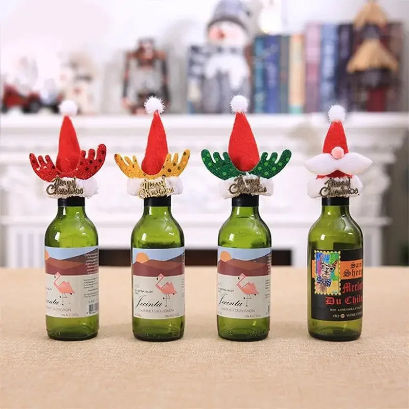 Christmas Bottle Covers | Fashionsarah.com