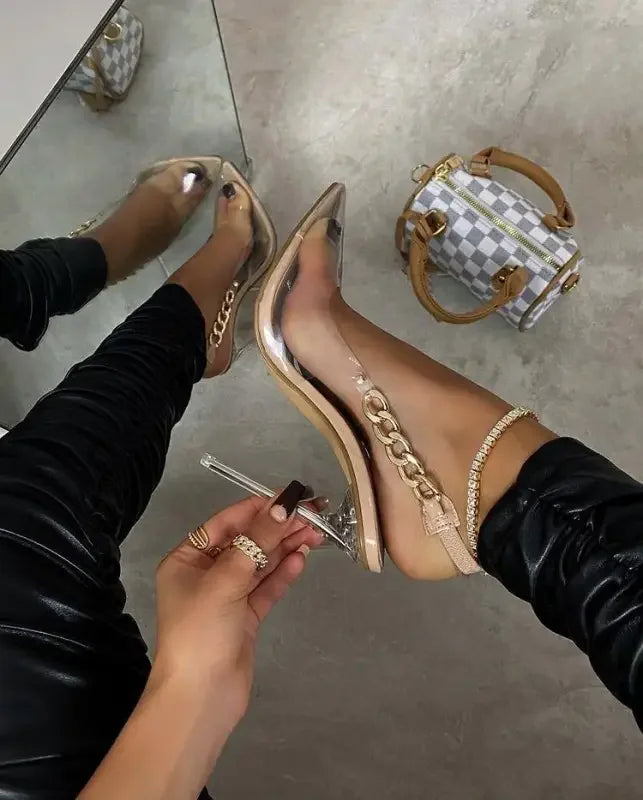 New Pumps with Chain | Fashionsarah.com
