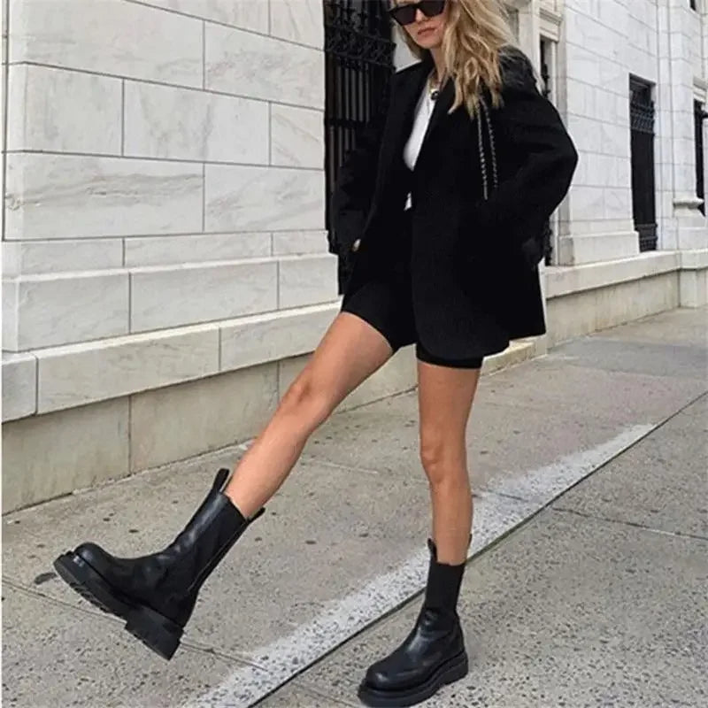Women Platform Ankle Booties | Fashionsarah.com
