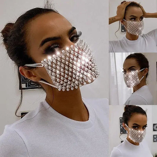 Pearl Face Mask | Fashionsarah.com