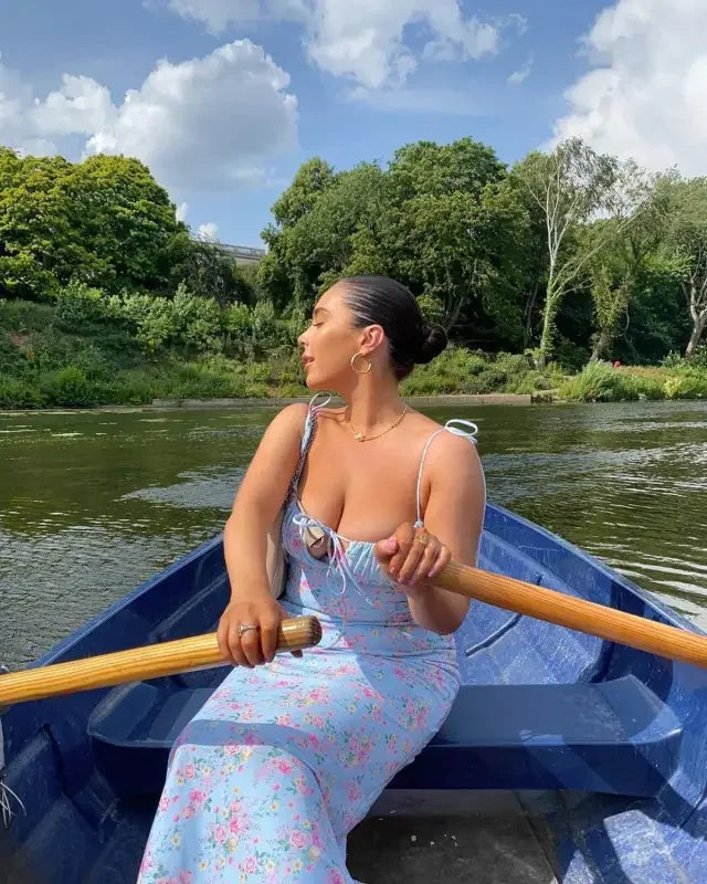 Maxi Floral Sun dress | Fashionsarah.com