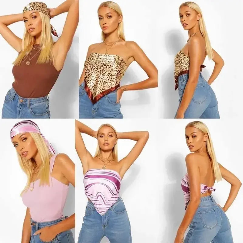 Satin Scarfs | Fashionsarah.com