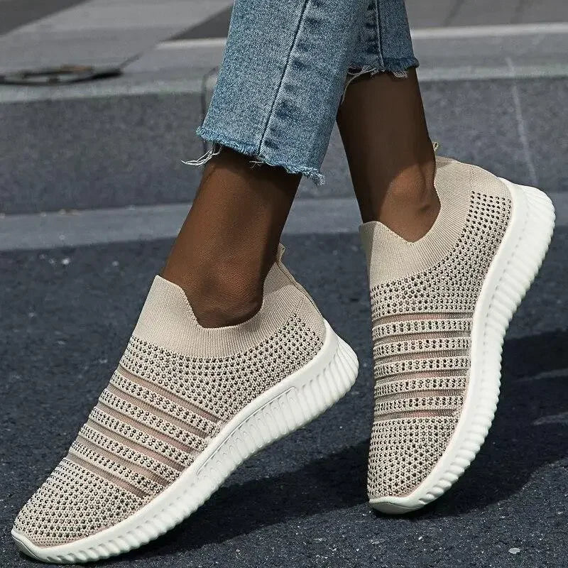 Breathable Rhinestone Sneakers | Fashionsarah.com