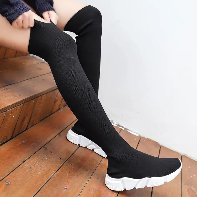 Over-the-Knee Flat Boots | Fashionsarah.com