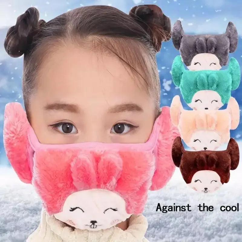 Children Winter Cartoon Mask | Fashionsarah.com